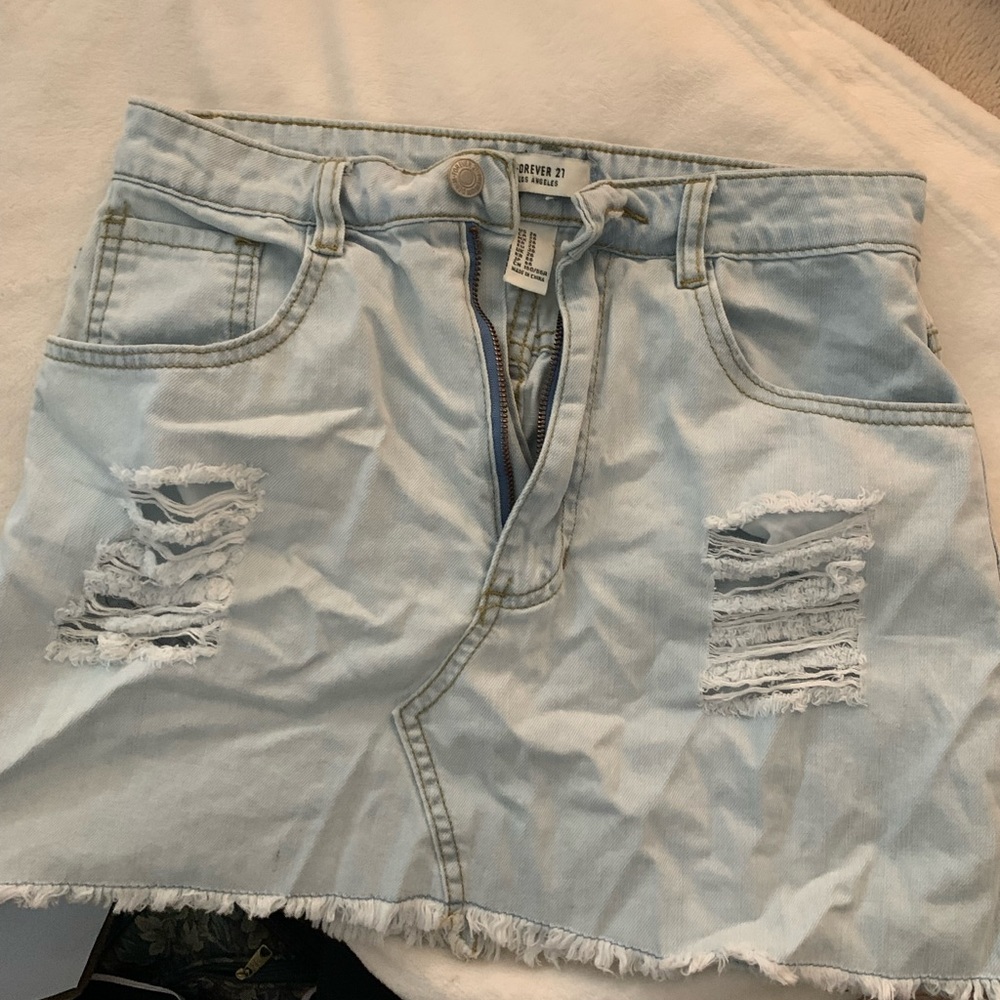 Jean Skirt